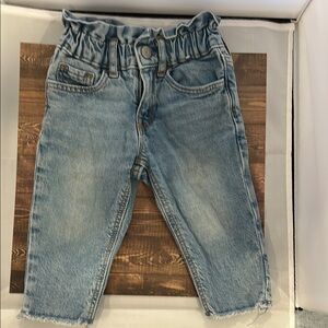GAP Blue Straight-Leg Jeans Classic Denim
